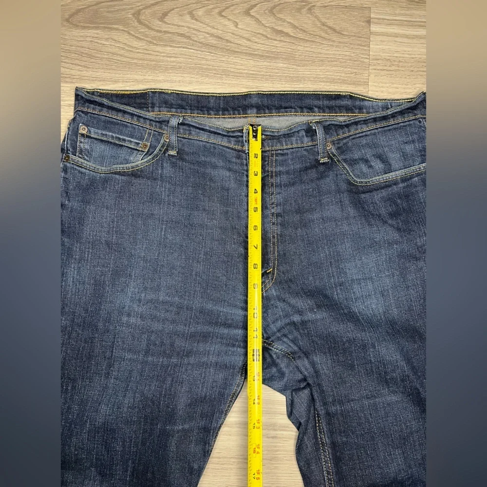 Levis 541 Athletic Fit Stretch Jeans Men's Sz 40W 30L Blue Dark Wash